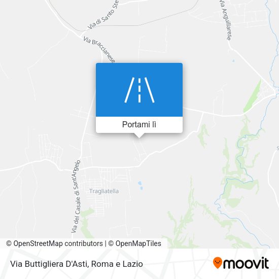 Mappa Via Buttigliera D'Asti