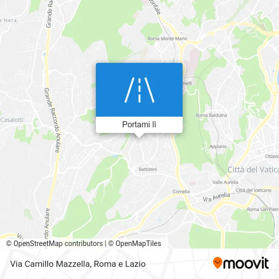 Mappa Via Camillo Mazzella