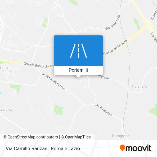 Mappa Via Camillo Ranzani