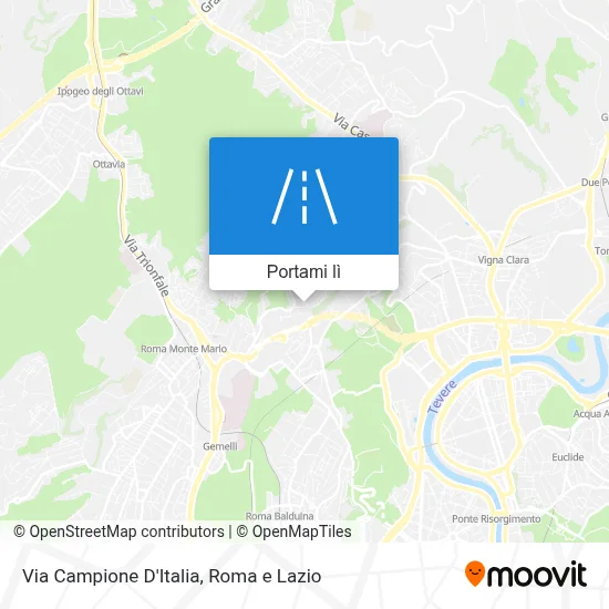 Mappa Via Campione D'Italia