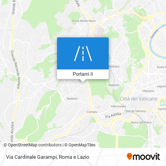 Mappa Via Cardinale Garampi