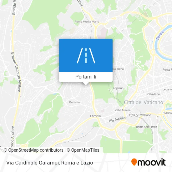 Mappa Via Cardinale Garampi