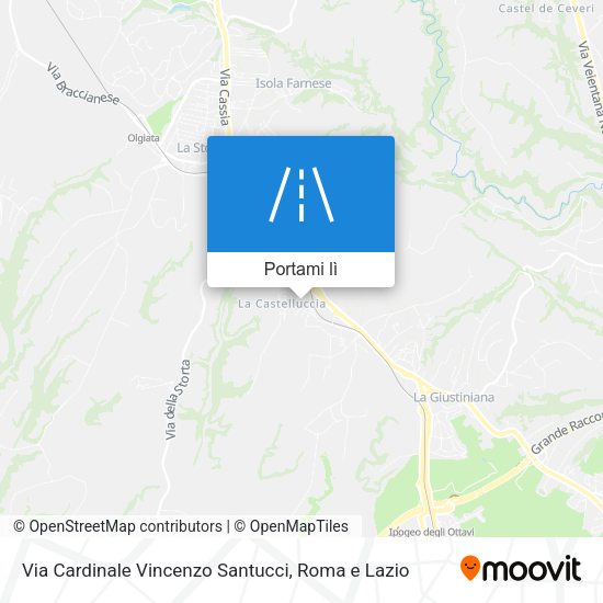 Mappa Via Cardinale Vincenzo Santucci