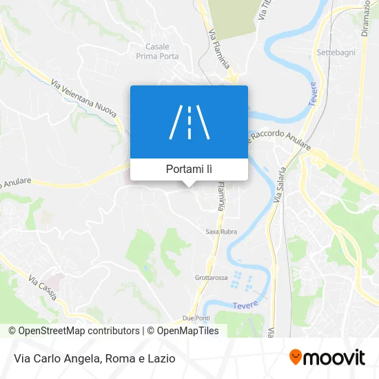 Mappa Via Carlo Angela