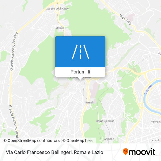 Mappa Via Carlo Francesco Bellingeri
