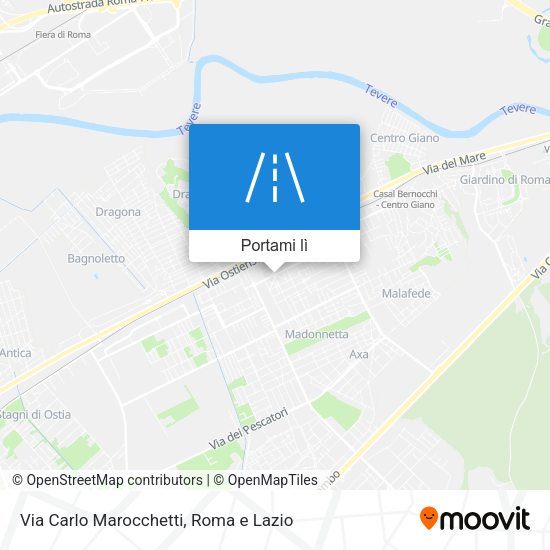 Mappa Via Carlo Marocchetti