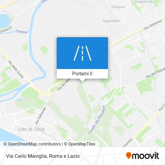 Mappa Via Carlo Maviglia