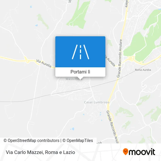 Mappa Via Carlo Mazzei