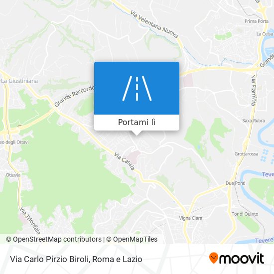 Mappa Via Carlo Pirzio Biroli