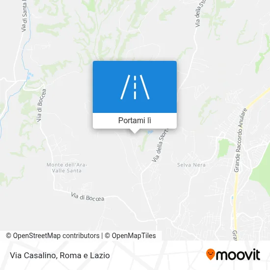 Mappa Via Casalino