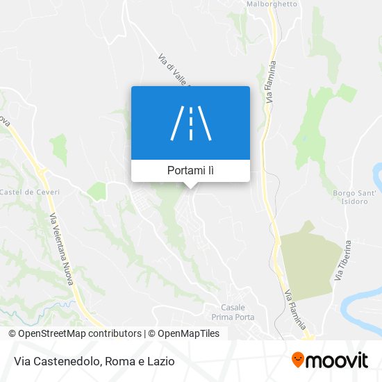 Mappa Via Castenedolo