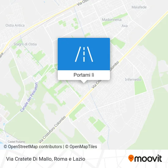 Mappa Via Cratete Di Mallo
