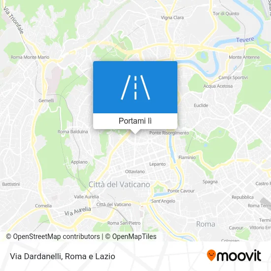 Mappa Via Dardanelli