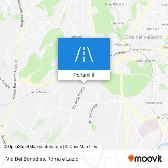 Mappa Via Dei Bonadies