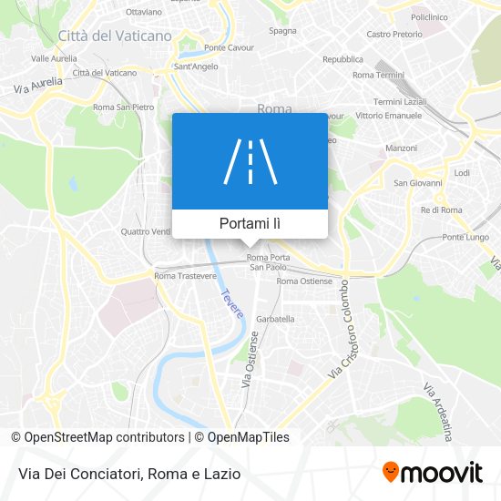 Mappa Via Dei Conciatori