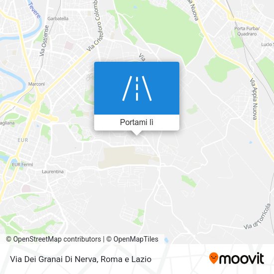 Mappa Via Dei Granai Di Nerva