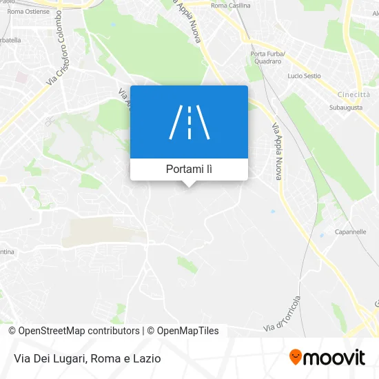 Mappa Via Dei Lugari