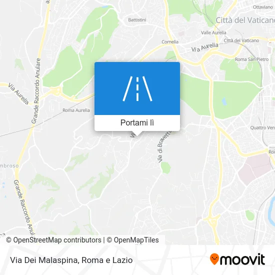 Mappa Via Dei Malaspina