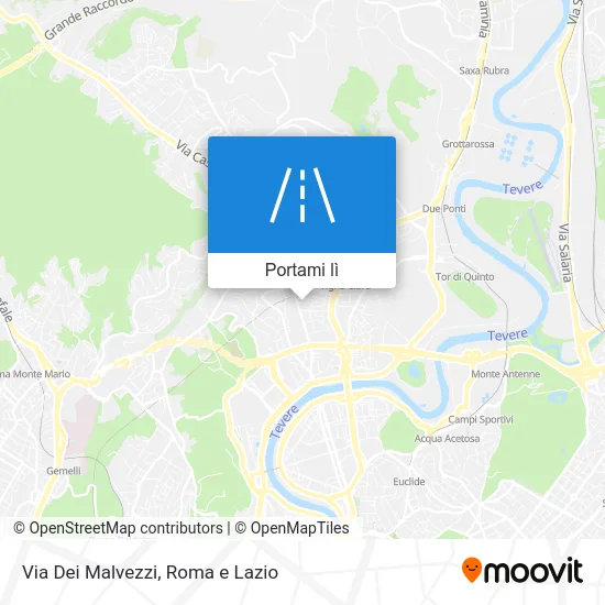 Mappa Via Dei Malvezzi