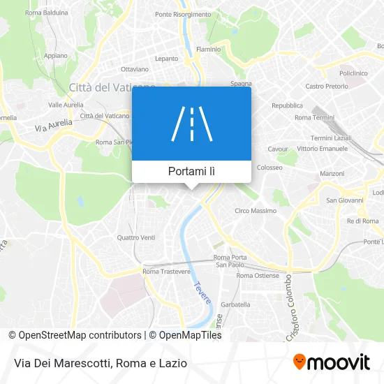 Mappa Via Dei Marescotti