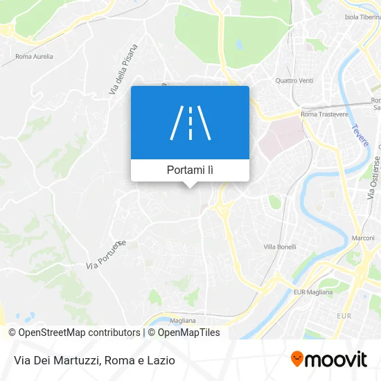 Mappa Via Dei Martuzzi