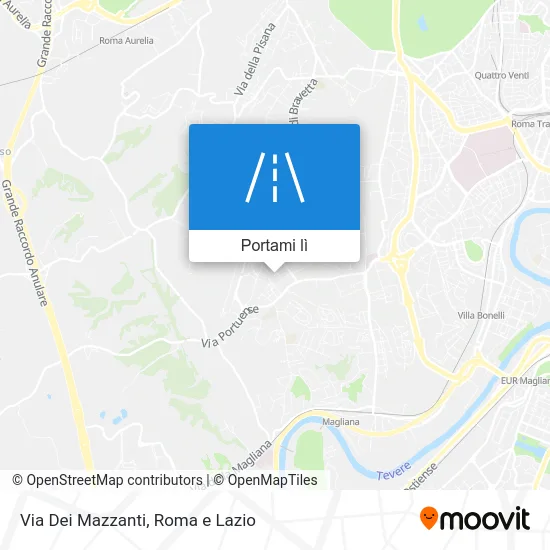 Mappa Via Dei Mazzanti
