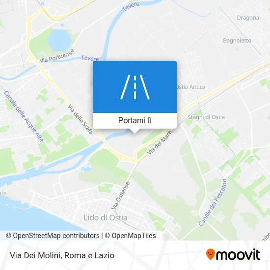 Mappa Via Dei Molini