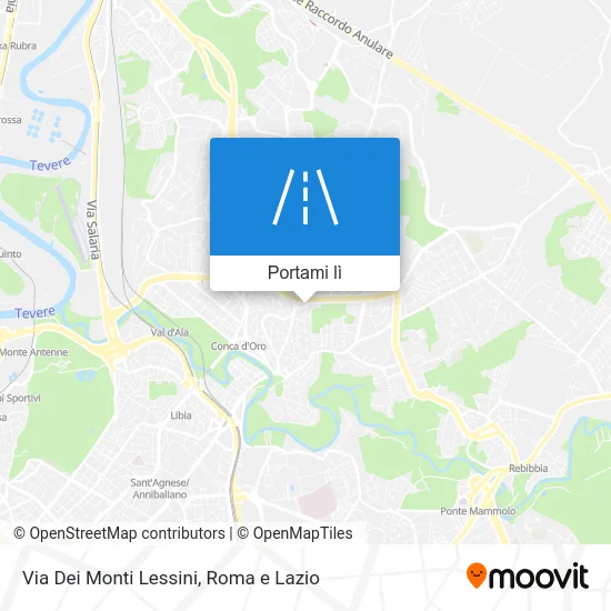 Mappa Via Dei Monti Lessini