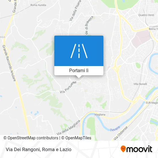 Mappa Via Dei Rangoni