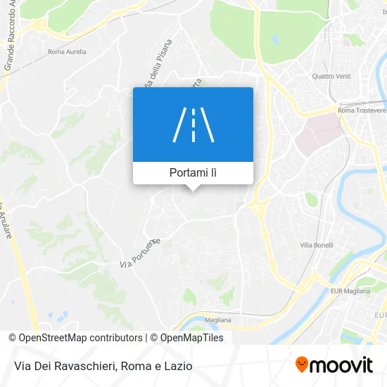 Mappa Via Dei Ravaschieri