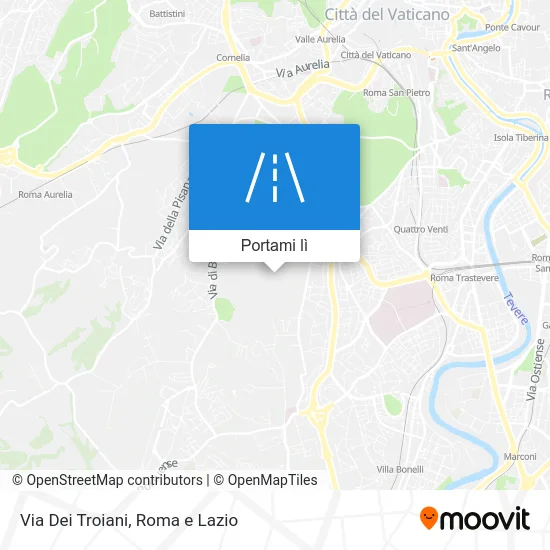 Mappa Via Dei Troiani