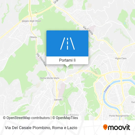 Mappa Via Del Casale Piombino