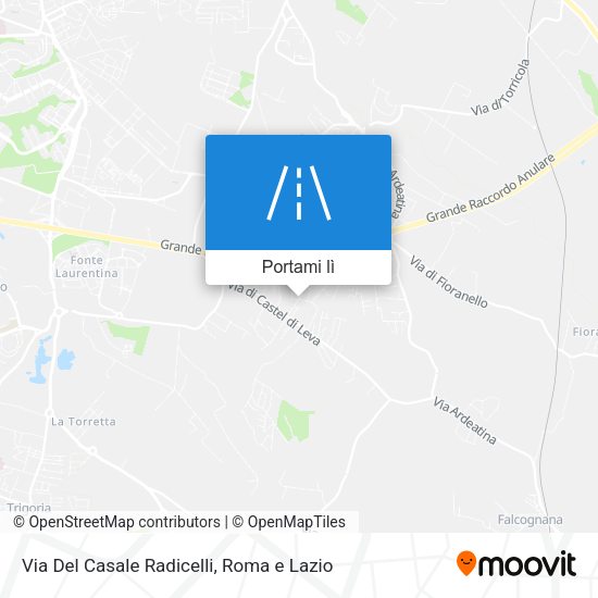 Mappa Via Del Casale Radicelli