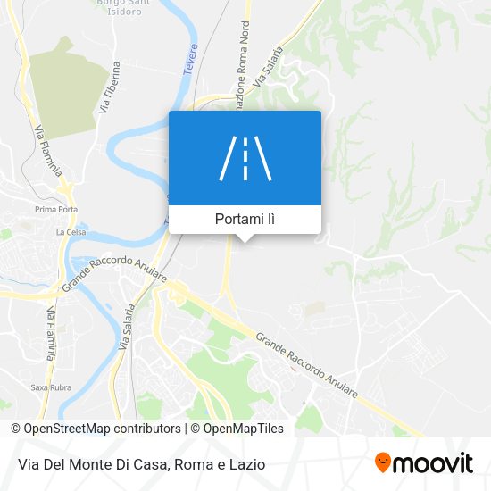 Mappa Via Del Monte Di Casa