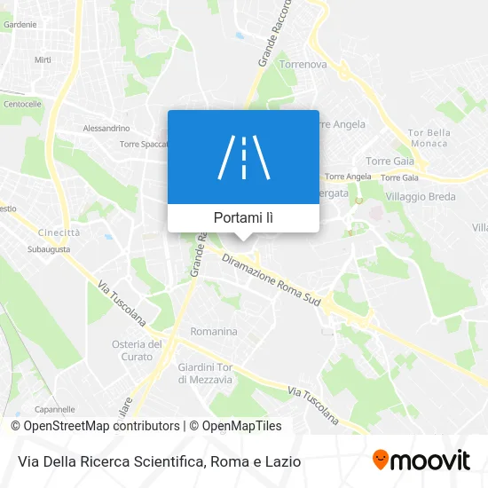 Mappa Via Della Ricerca Scientifica