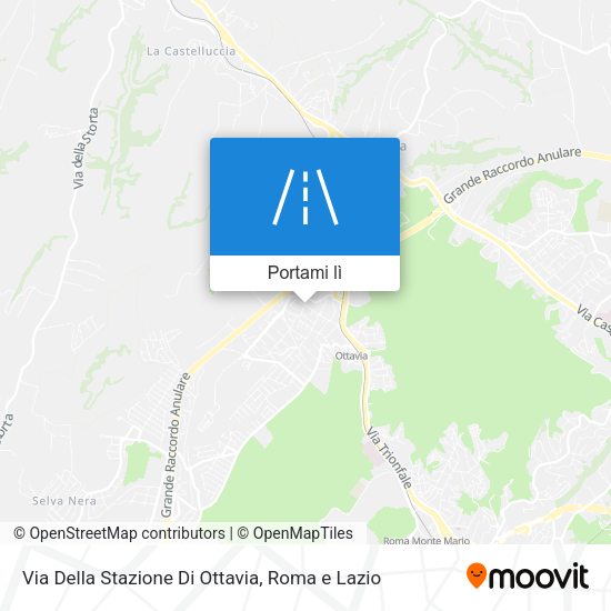 Mappa Via Della Stazione Di Ottavia