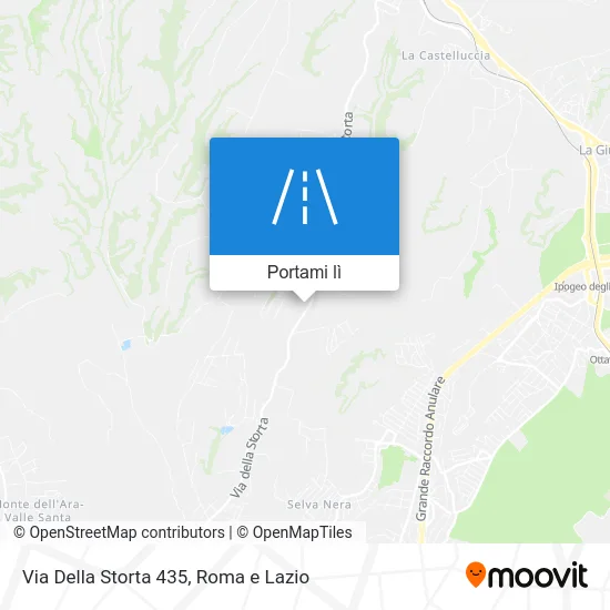 Mappa Via Della Storta 435