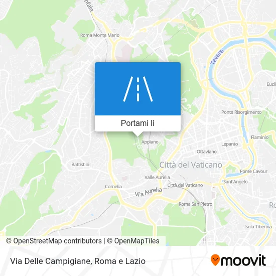 Mappa Via Delle Campigiane