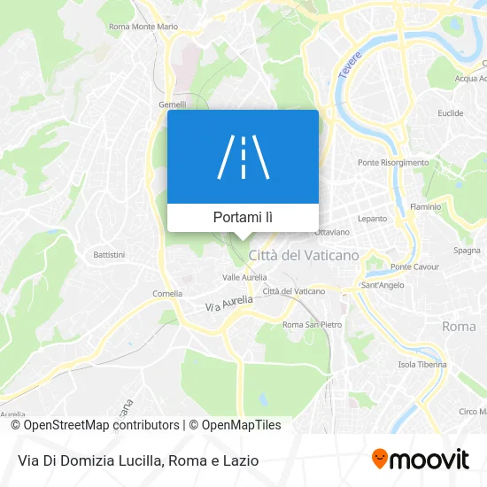 Mappa Via Di Domizia Lucilla