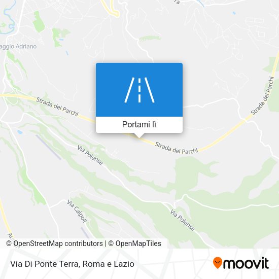 Mappa Via Di Ponte Terra