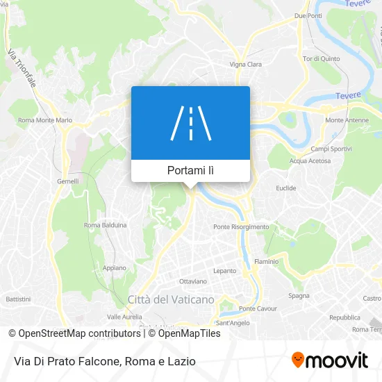 Mappa Via Di Prato Falcone