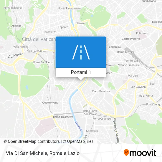 Mappa Via Di San Michele