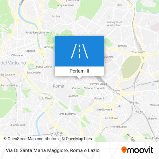 Mappa Via Di Santa Maria Maggiore