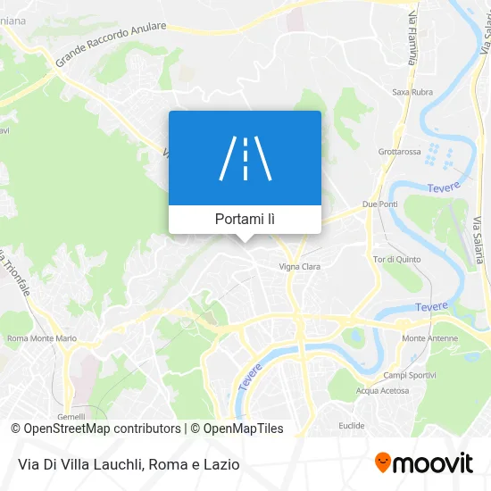 Mappa Via Di Villa Lauchli