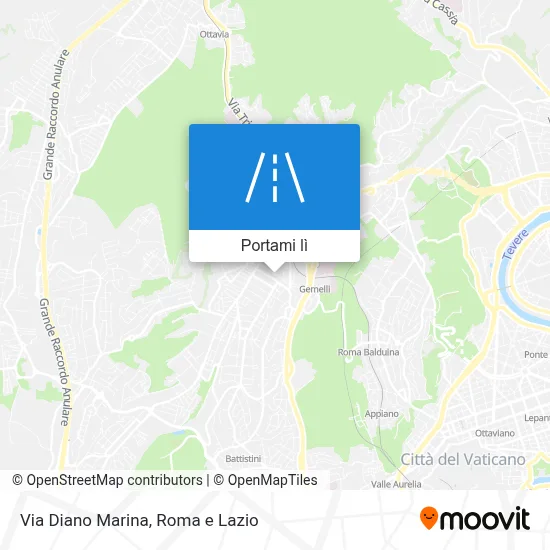 Mappa Via Diano Marina