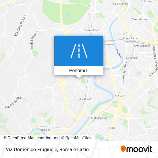Mappa Via Domenico Frugiuele