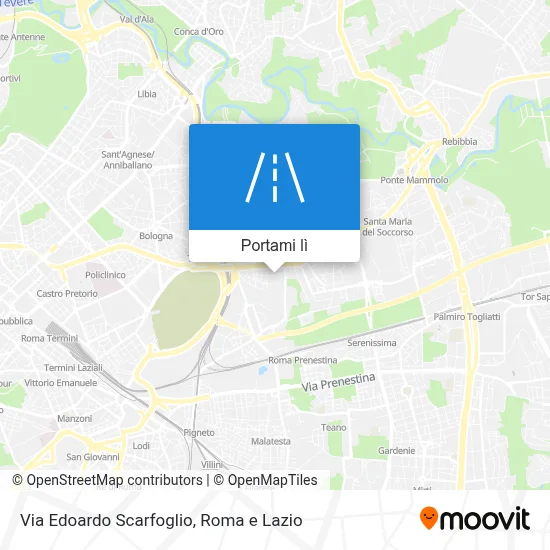 Mappa Via Edoardo Scarfoglio