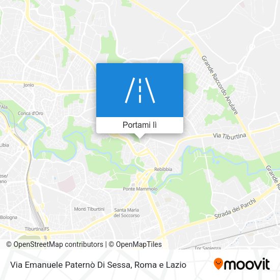 Mappa Via Emanuele Paternò Di Sessa