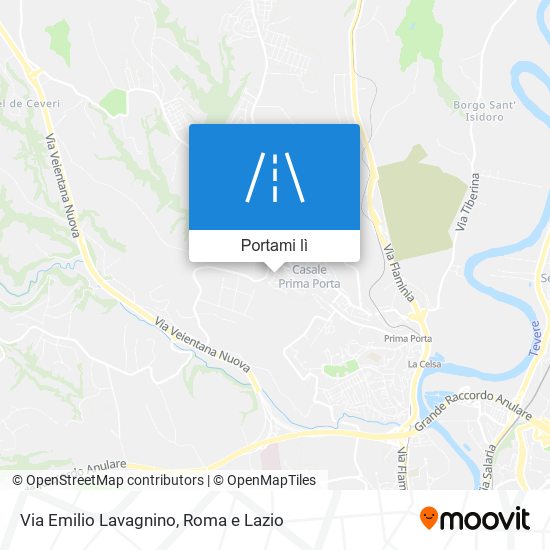 Mappa Via Emilio Lavagnino
