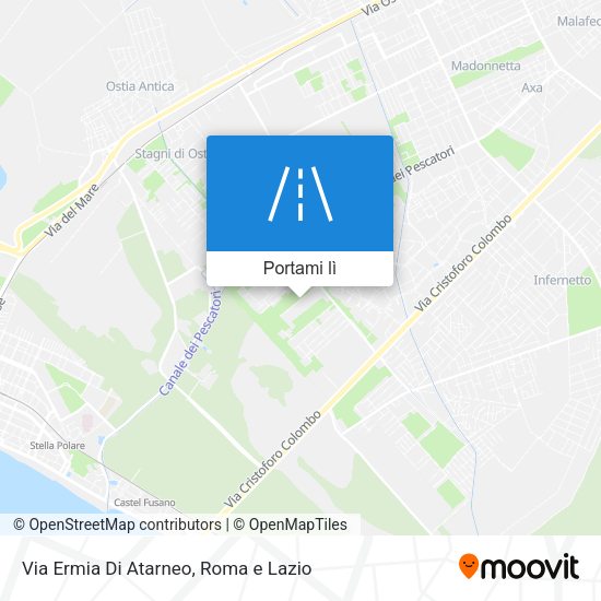 Mappa Via Ermia Di Atarneo